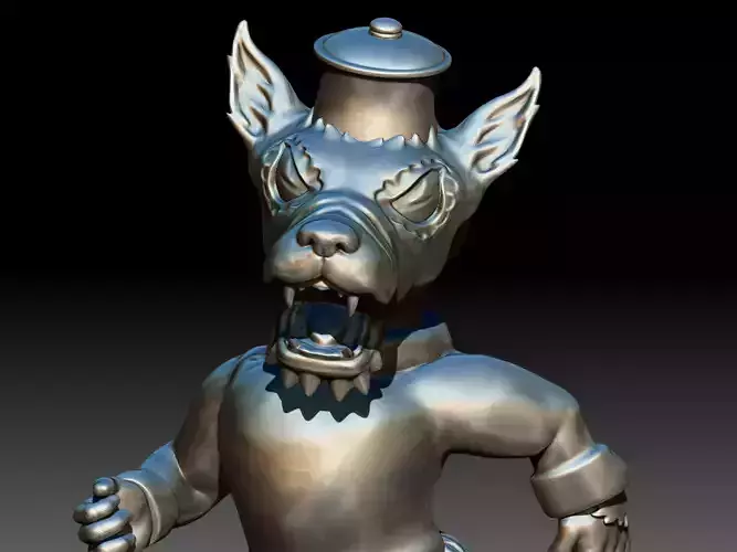 nc state university mascot 3D print model