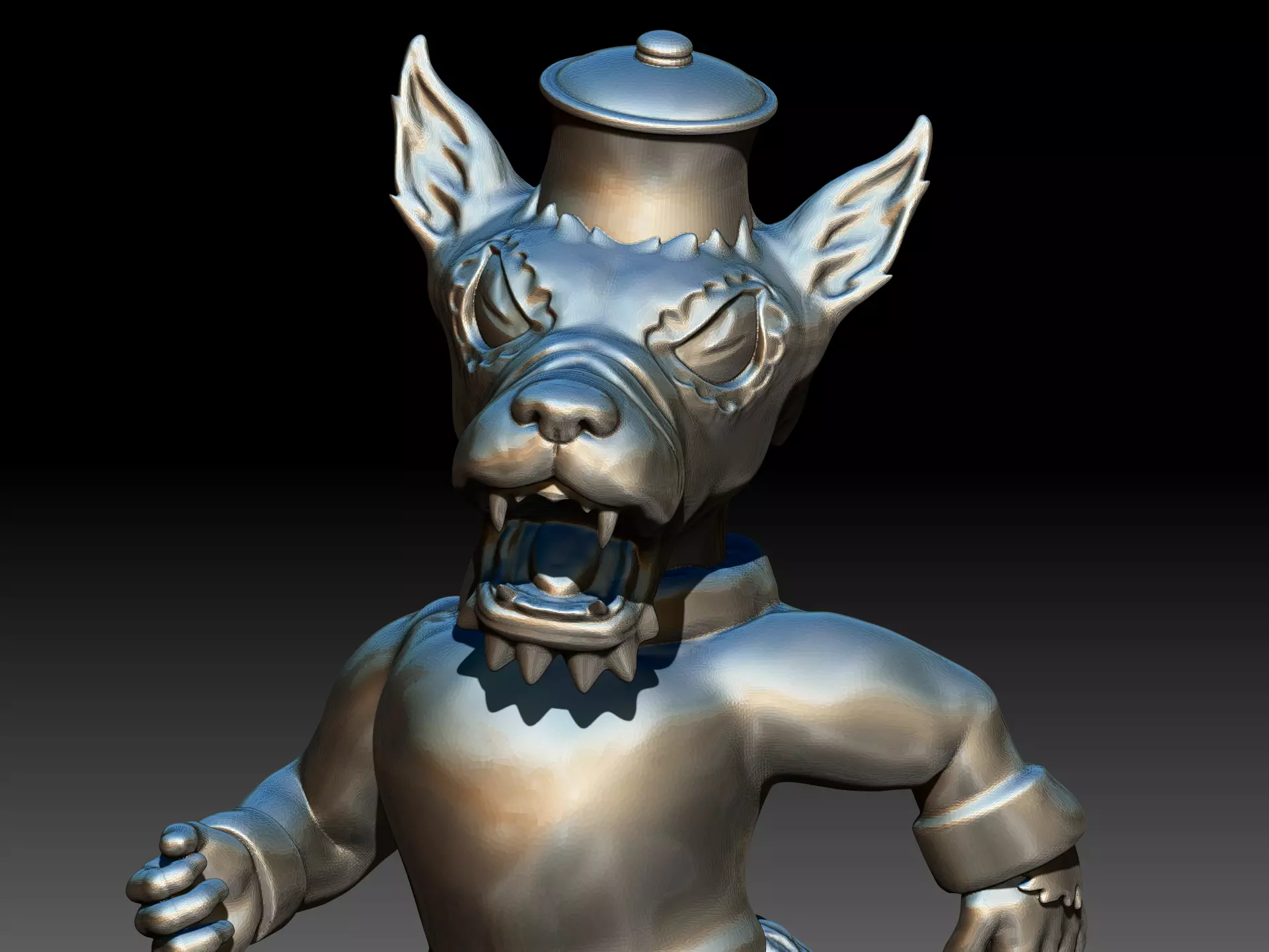 nc state university mascot 3D print model_0