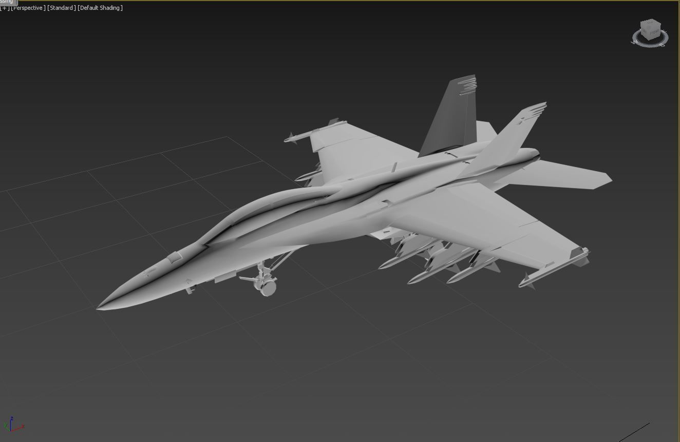 Aircraft Carrier 3D model_23