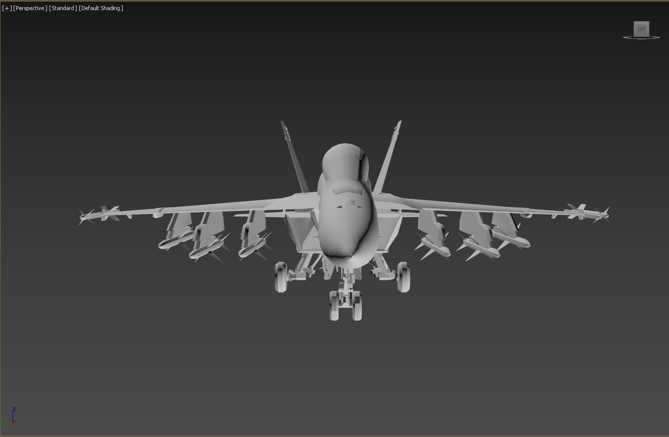 Aircraft Carrier 3D model_17