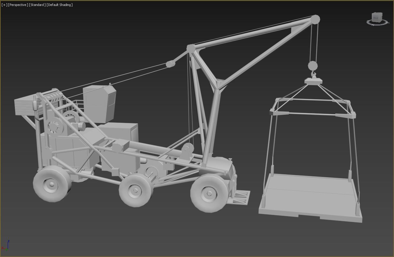 Aircraft Carrier 3D model_19