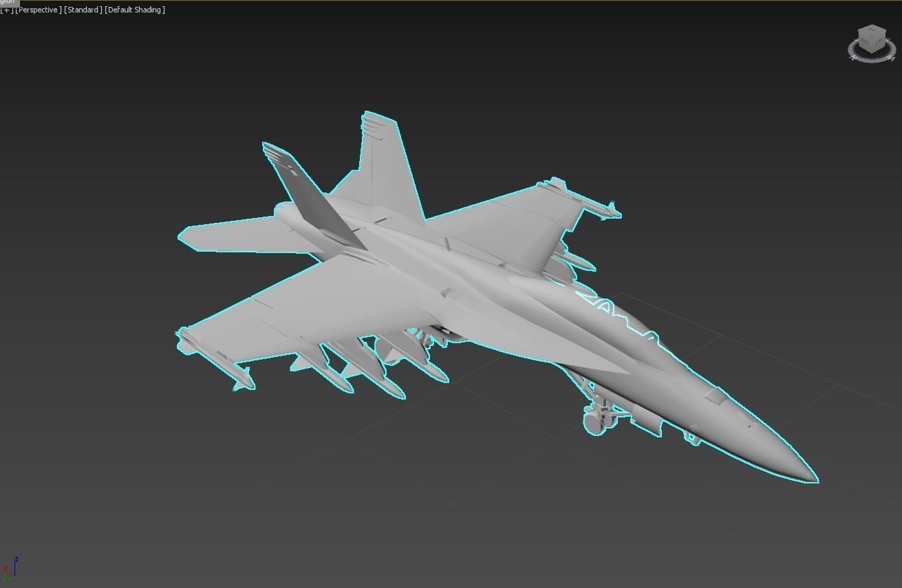 Aircraft Carrier 3D model_24