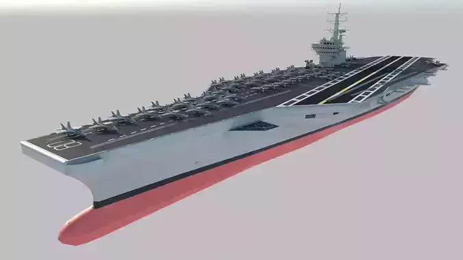 Aircraft Carrier 3D model