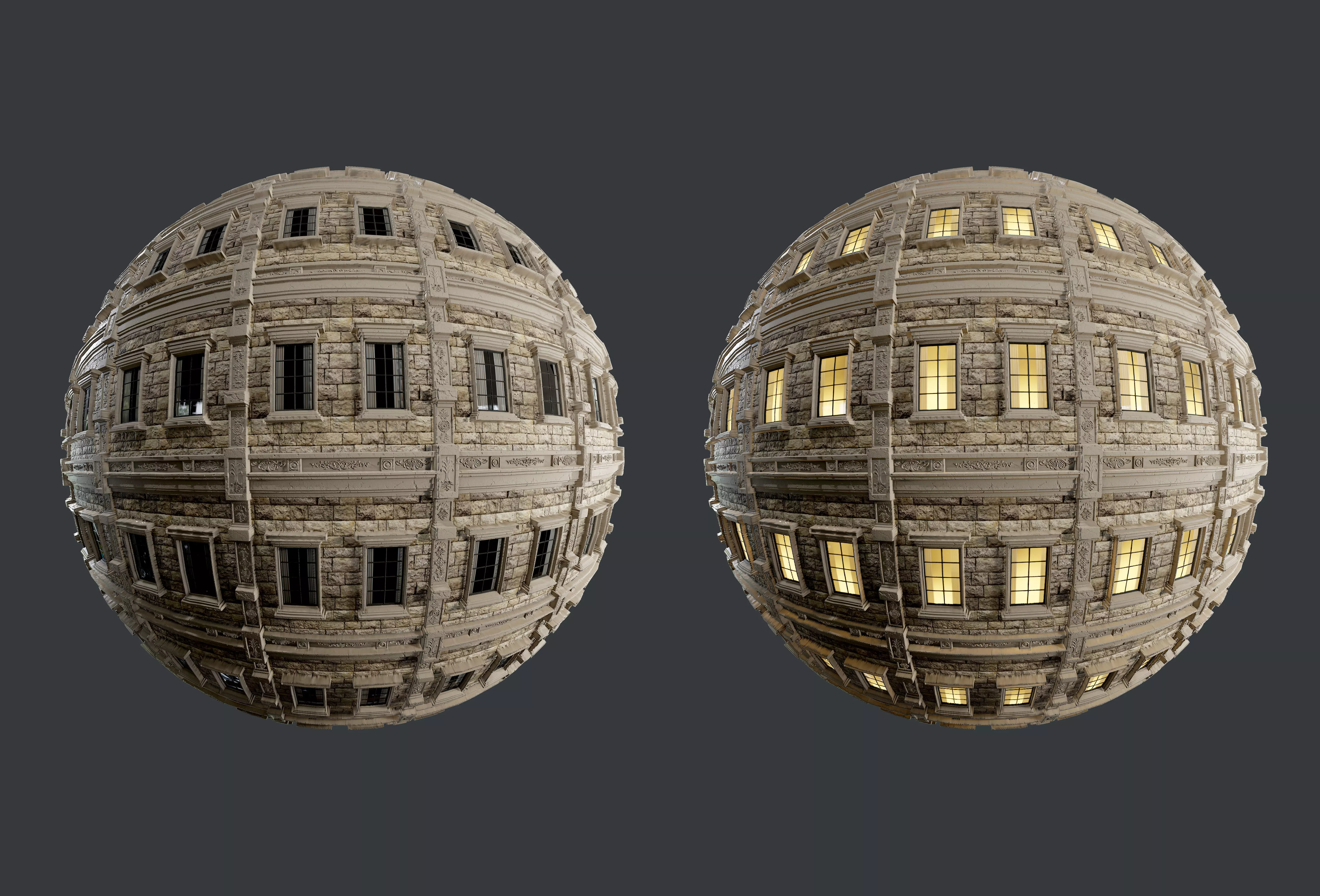 Building Facade Seamless PBR Texture 04 Texture_0