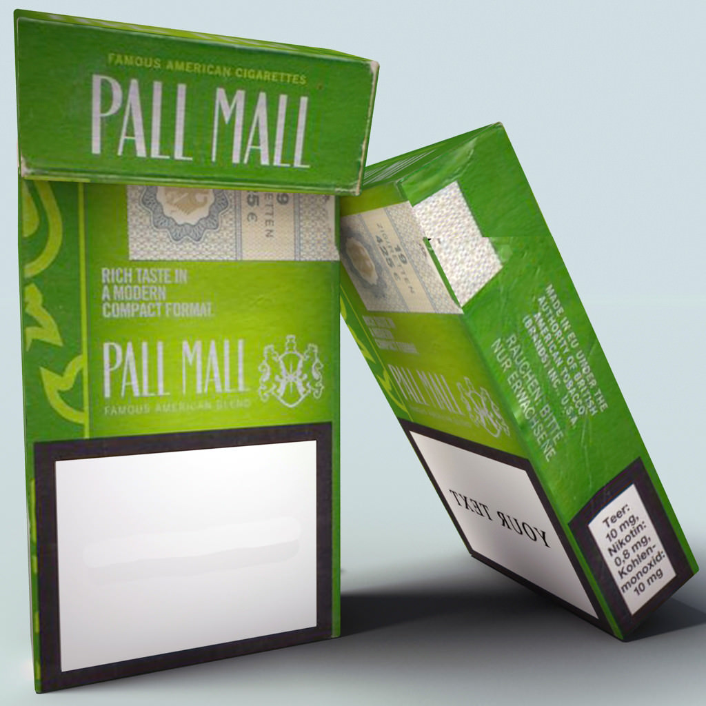 Paquete/cajetilla De Tabaco Pall Mall, Edición - Buy Antique And Collectible Cigarette Packs On Todocoleccion