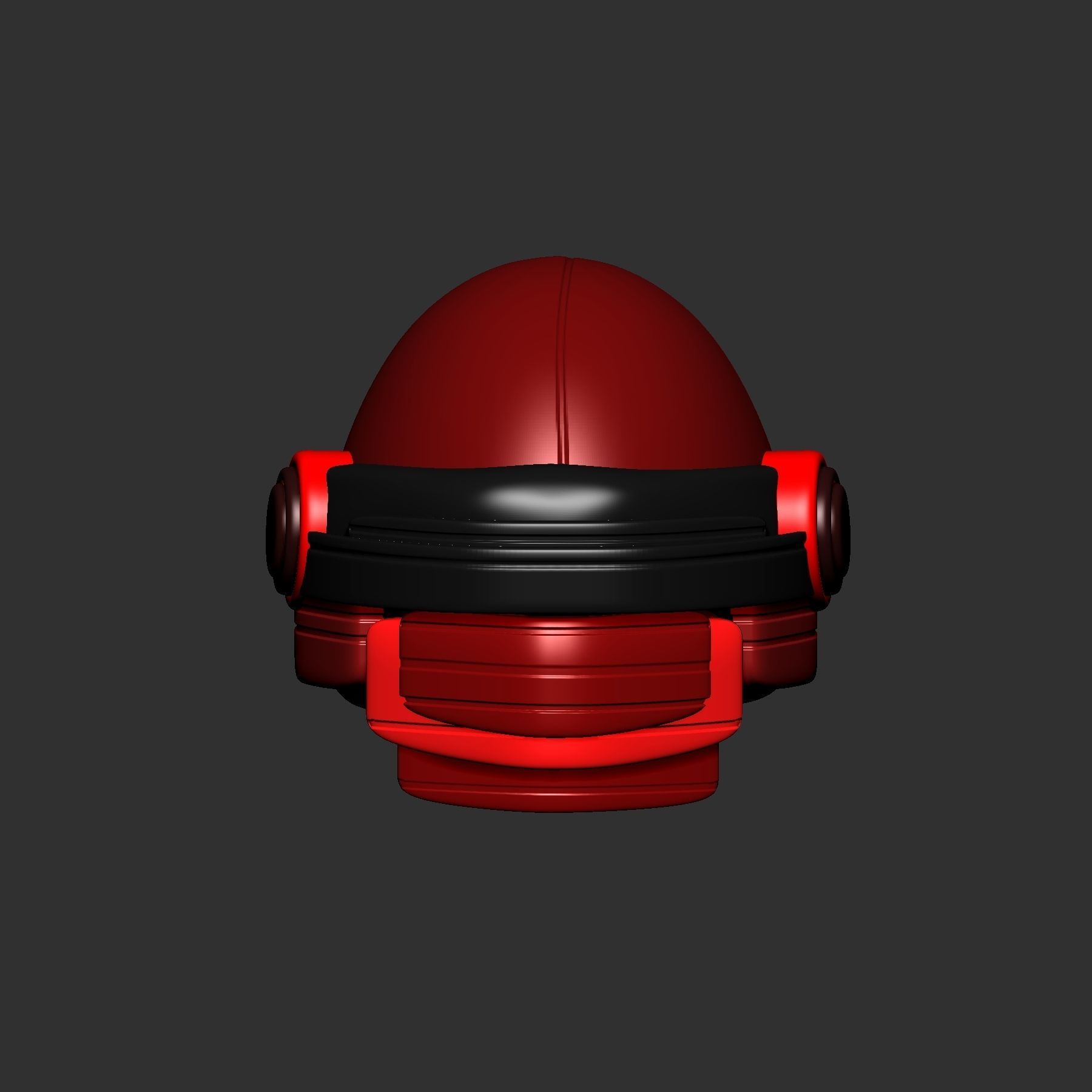 helmet high poly sculpt 3d printable ver 7 3D model 3D model_2