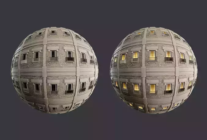 Building Facade Seamless PBR Texture 12 Texture