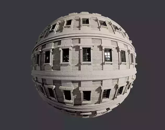 Building Facade Seamless PBR Texture 21