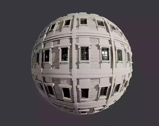 Building Facade Seamless PBR Texture 22