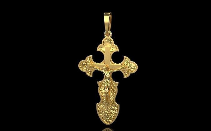 Cross  ornament 3D print model