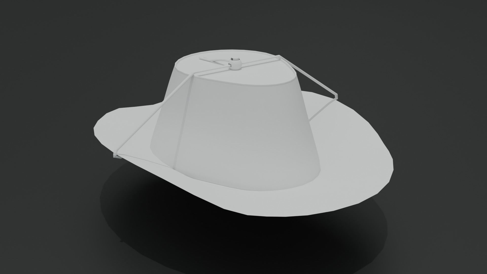 Cowboy Hat Free low-poly 3D model_3