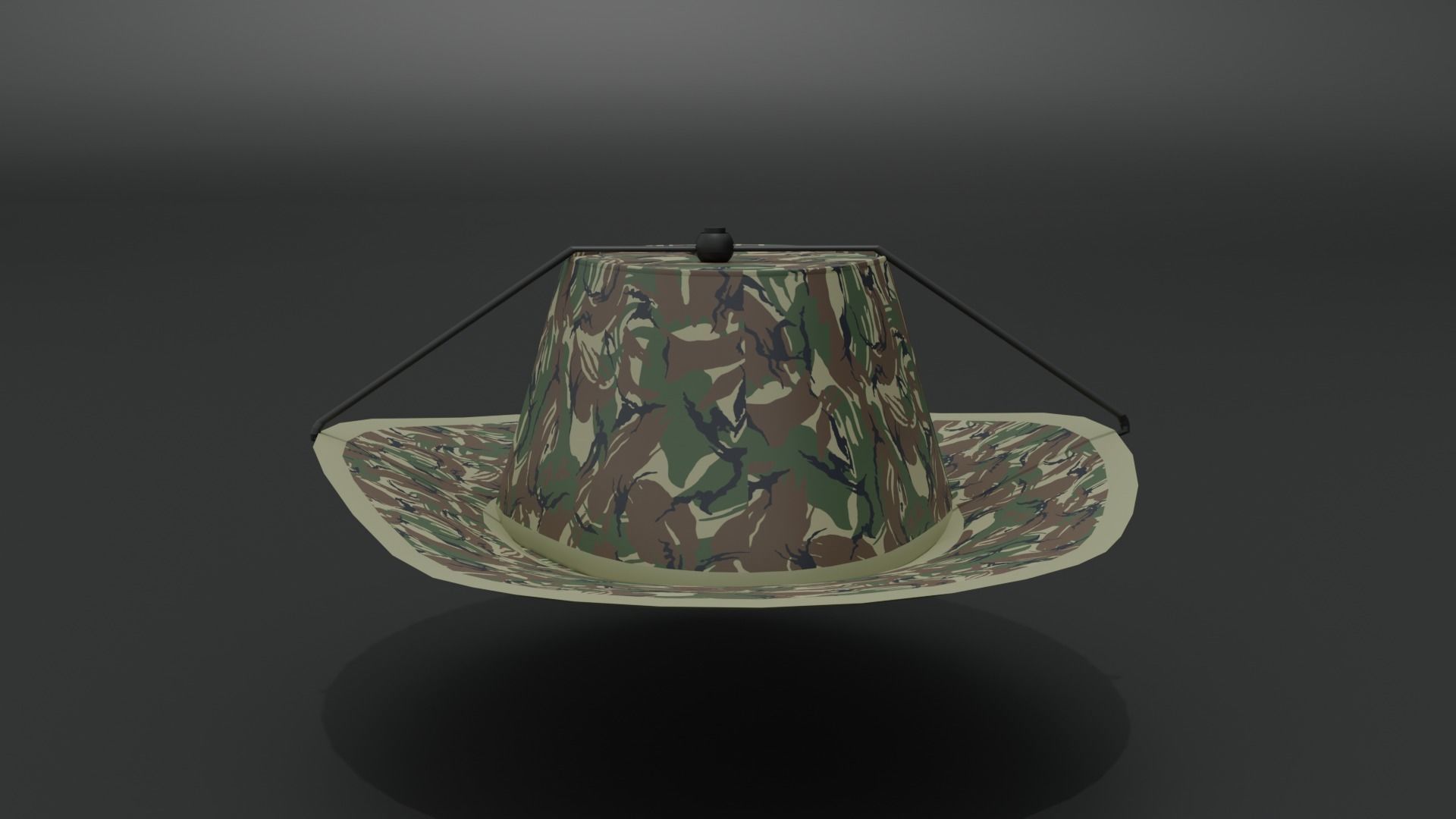 Cowboy Hat Free low-poly 3D model_1