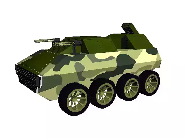 Fighter Car - Animated