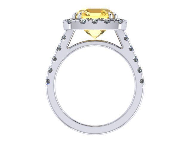 Cushion Ring 102356 3D print model_3