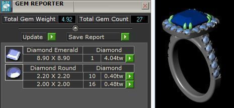 Cushion Ring 102356 3D print model_5