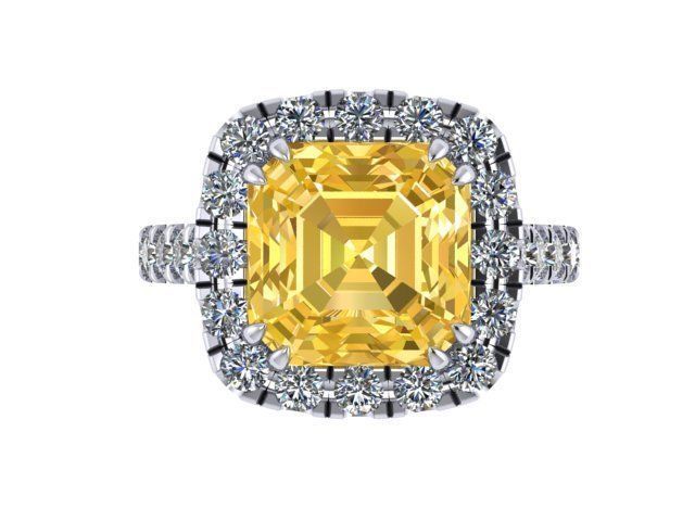 Cushion Ring 102356 3D print model_1