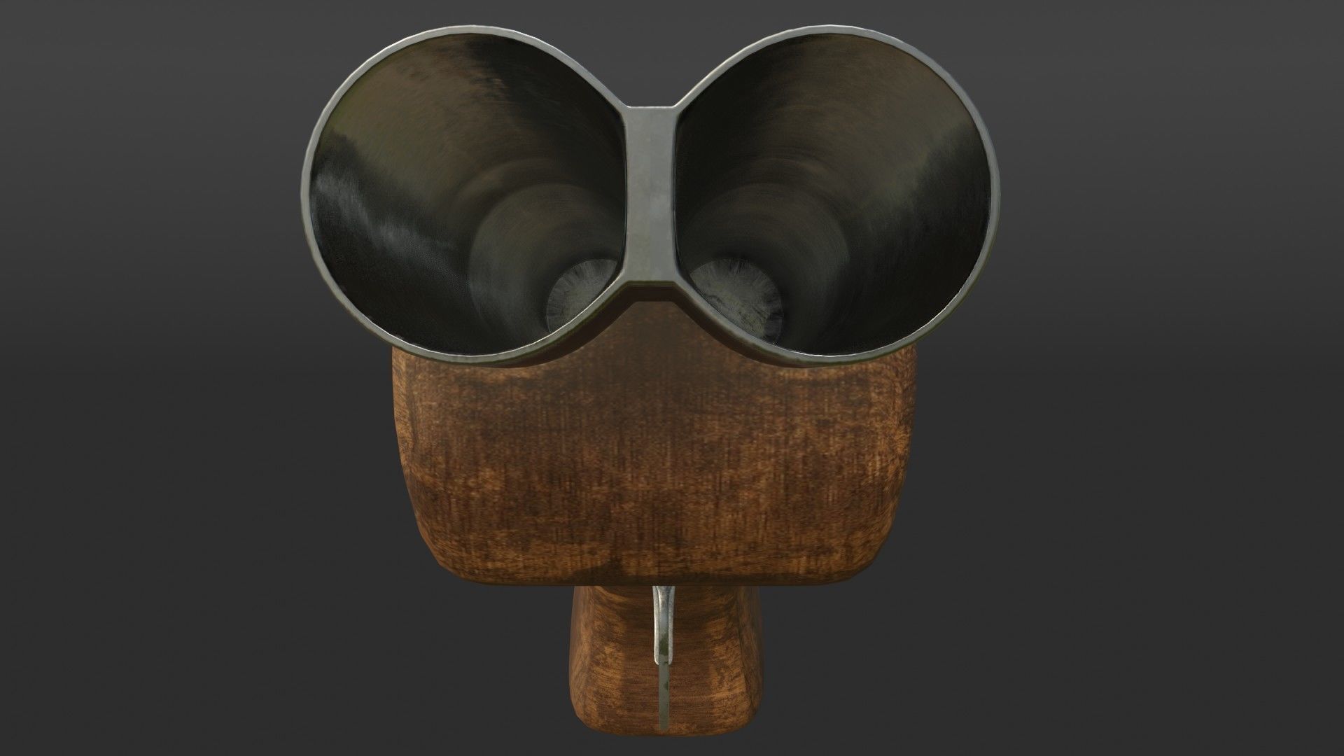  pirate shotgun Low-poly 3D model_7