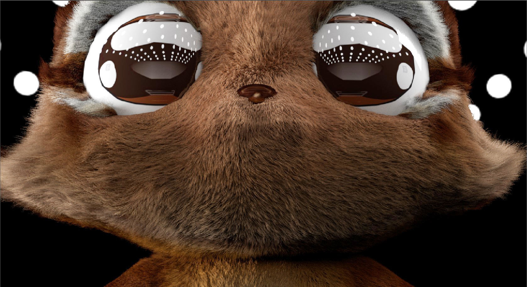 Firefox peluche  Low-poly 3D model_4