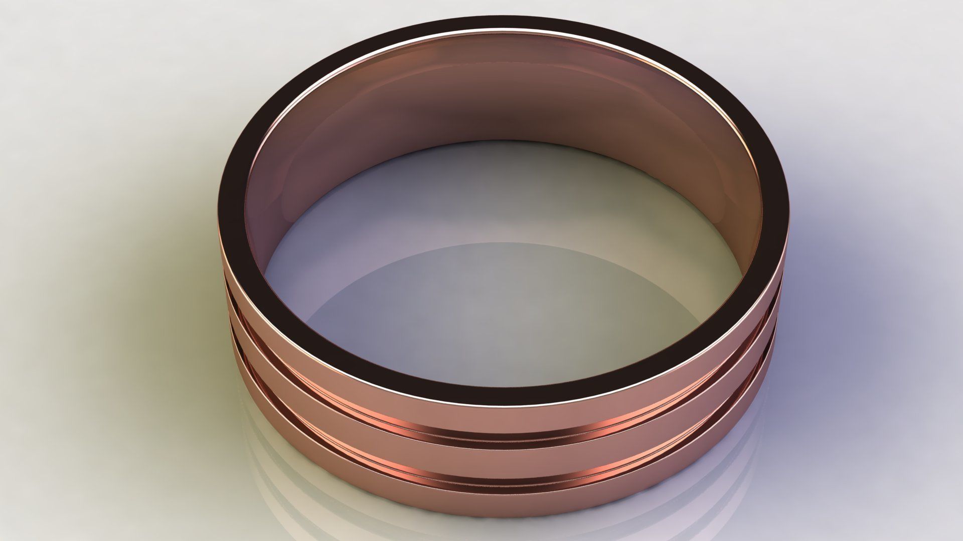 Two-Row Wedding Bands Collection _18