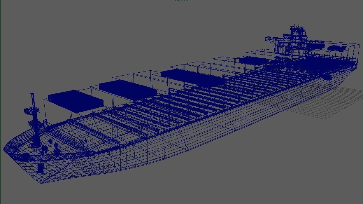 Mol Confort Container Ship 3D model_8