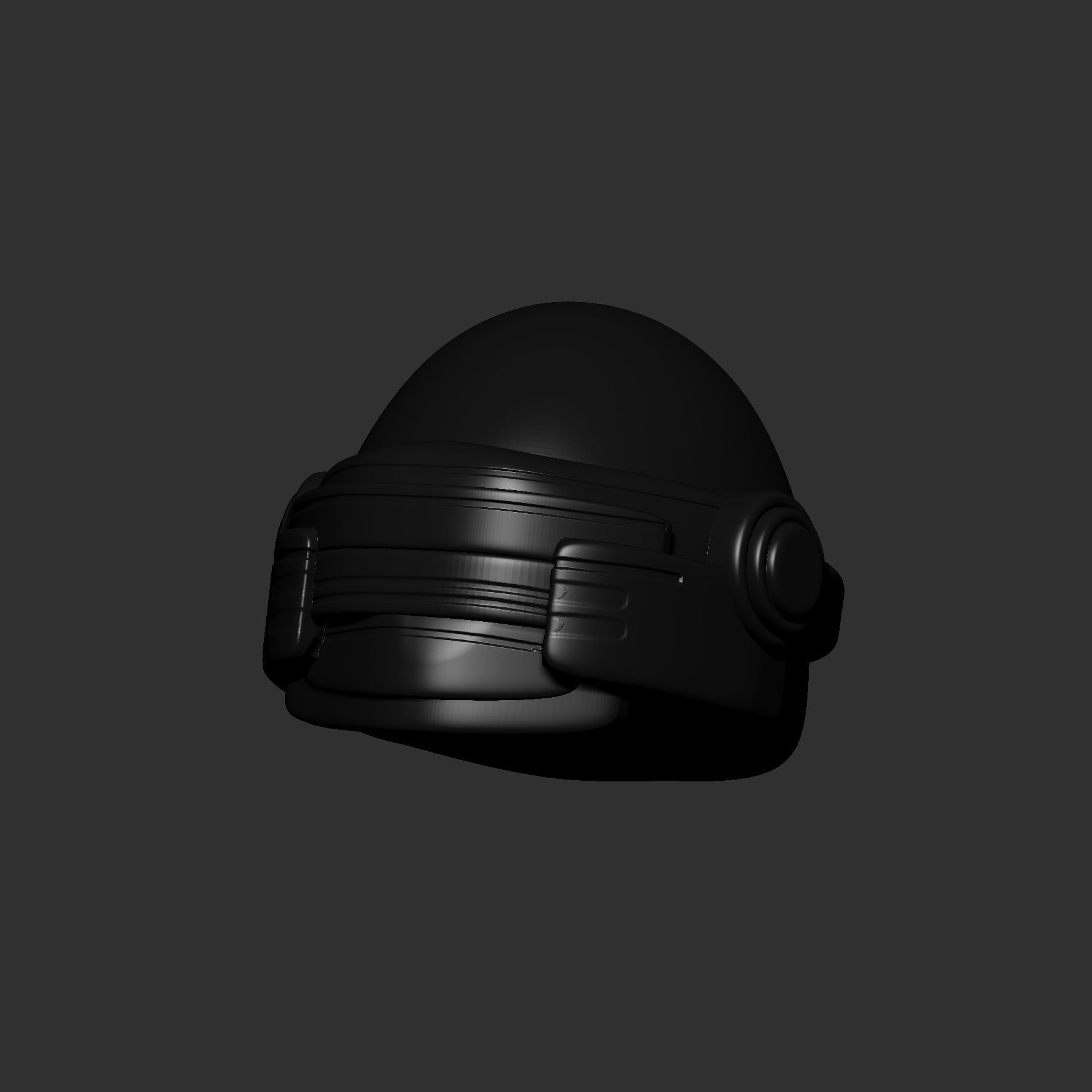 helmet high poly sculpt 3d printable ver 7 3D model 3D model_6