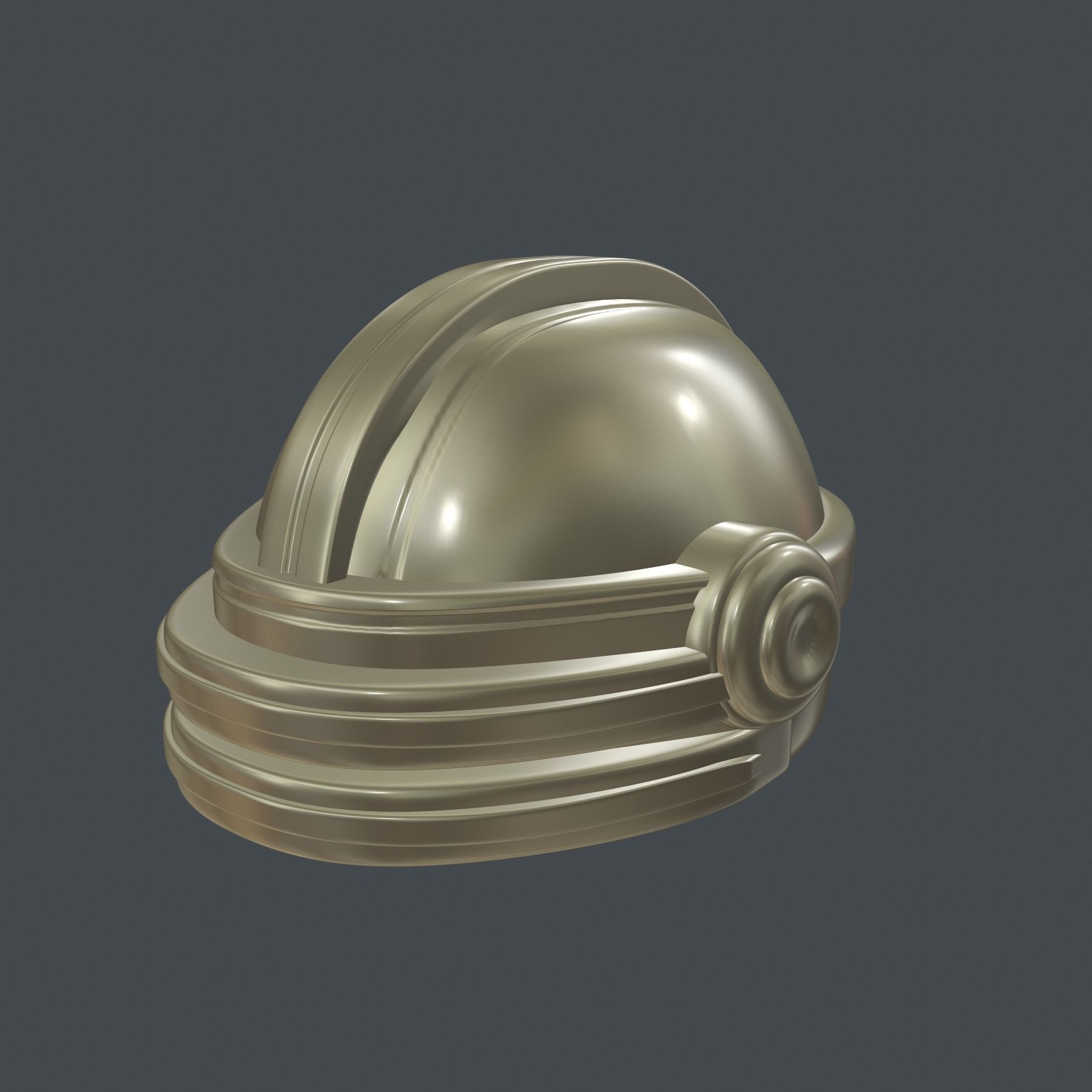 helmet high poly sculpt 3d printable ver 7 3D model 3D model_6