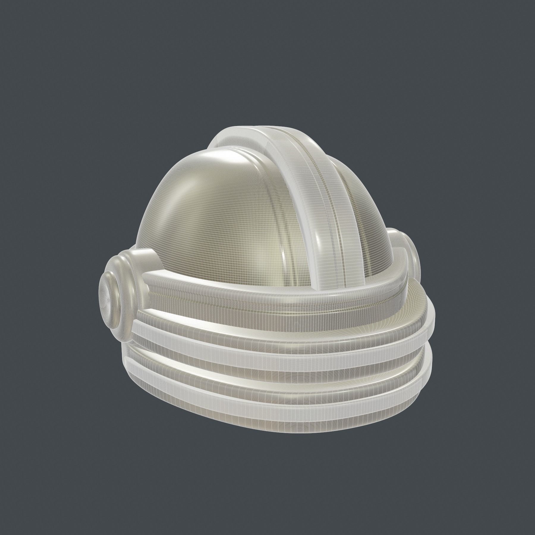 helmet high poly sculpt 3d printable ver 7 3D model 3D model_8