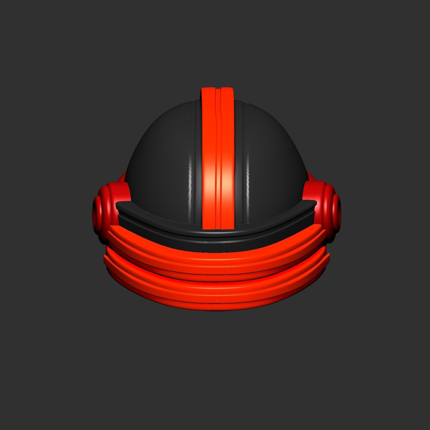 helmet high poly sculpt 3d printable ver 7 3D model 3D model_2