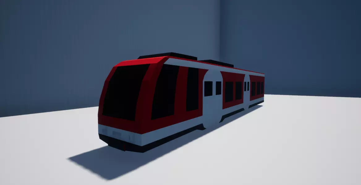 DB Train LowPoly Free low-poly 3D model_0