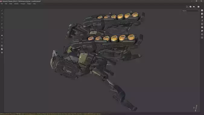 scifi-model539 weapon 3D model