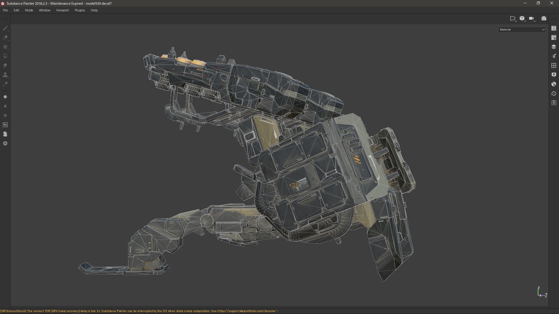 scifi-model539 weapon 3D model_3