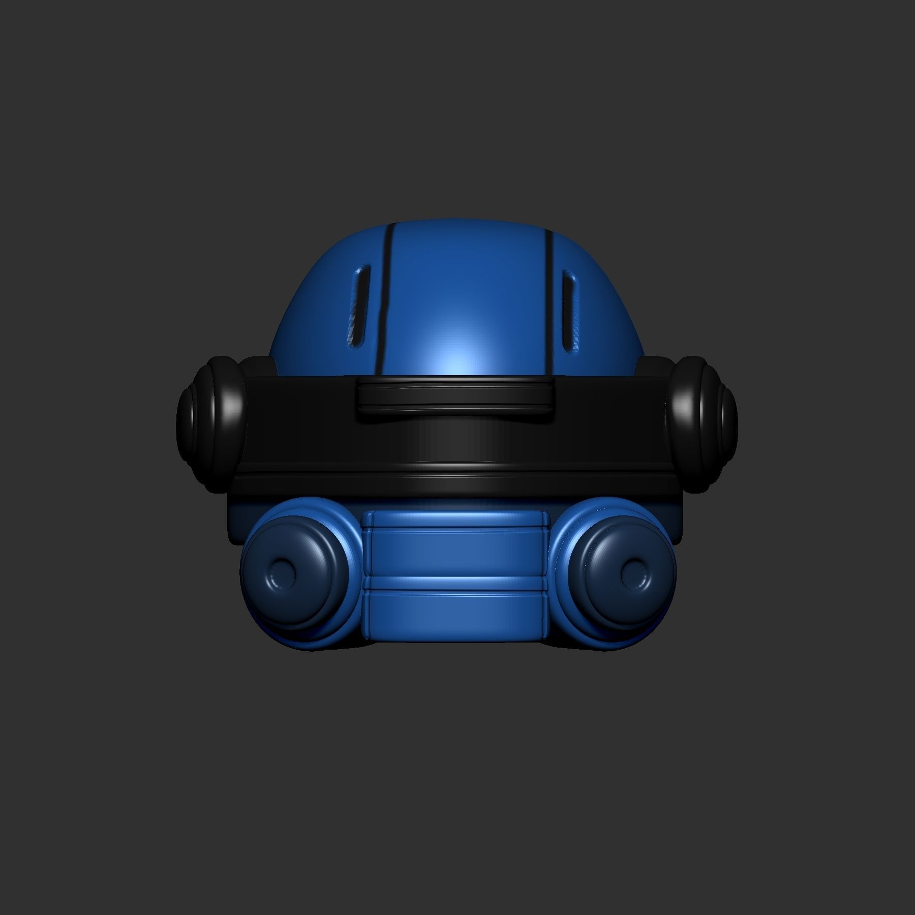 helmet high poly sculpt 3d printable ver 7 3D model 3D model_2