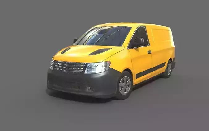 Generic Minivan 8 Colors