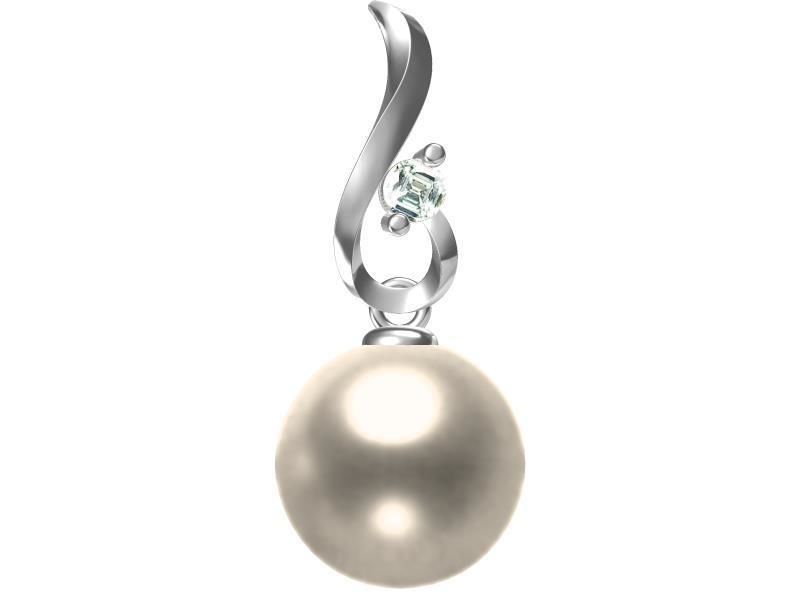 200 Pearl Pendant Jewelry Bulk Collection 3D print model 3D print model_55