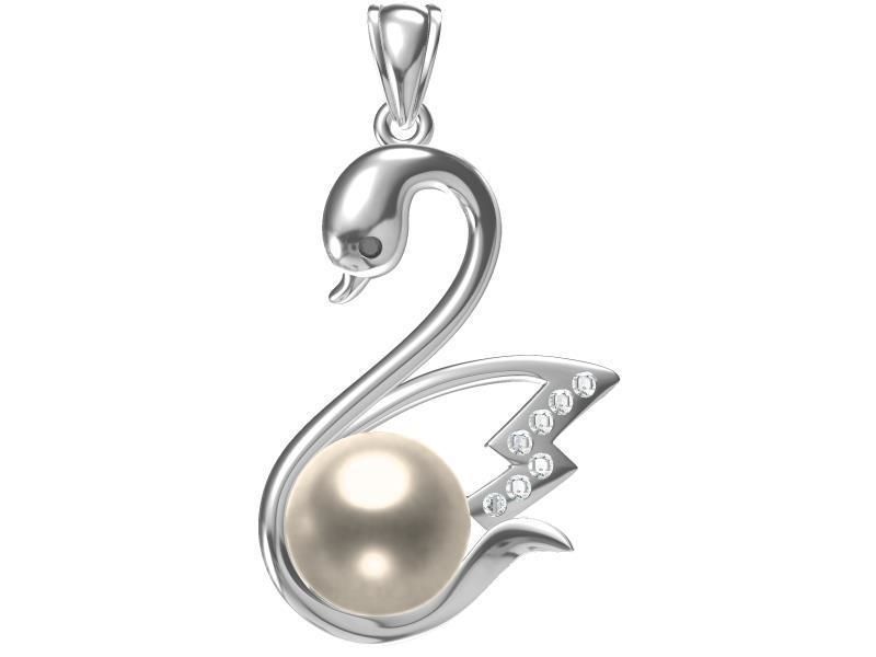 200 Pearl Pendant Jewelry Bulk Collection 3D print model 3D print model_51