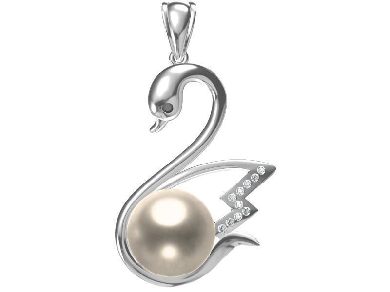 200 Pearl Pendant Jewelry Bulk Collection 3D print model 3D print model_60