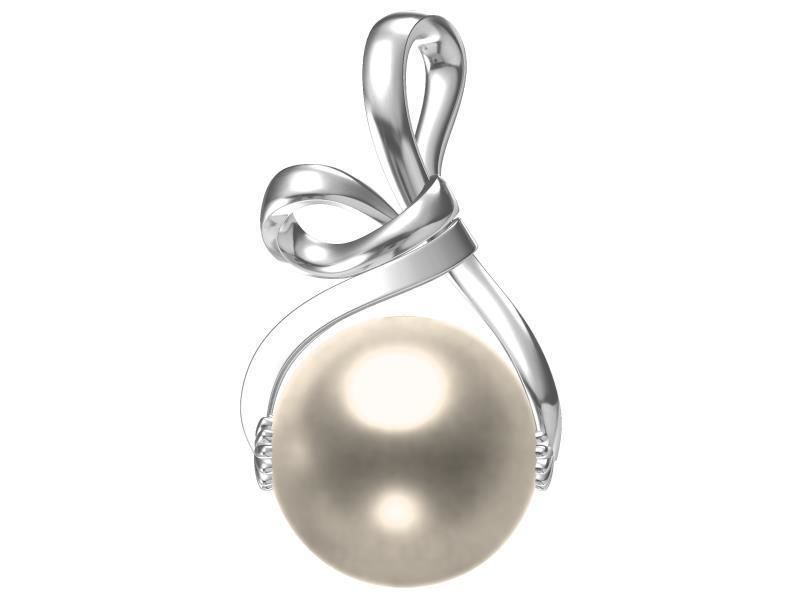 200 Pearl Pendant Jewelry Bulk Collection 3D print model 3D print model_34