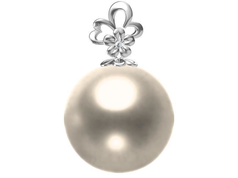 200 Pearl Pendant Jewelry Bulk Collection 3D print model 3D print model_37