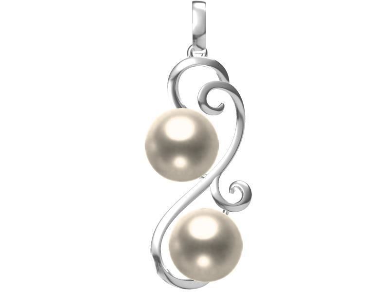 200 Pearl Pendant Jewelry Bulk Collection 3D print model 3D print model_42