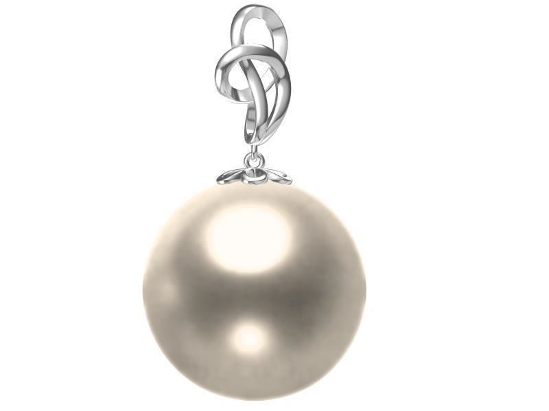 200 Pearl Pendant Jewelry Bulk Collection 3D print model 3D print model_44
