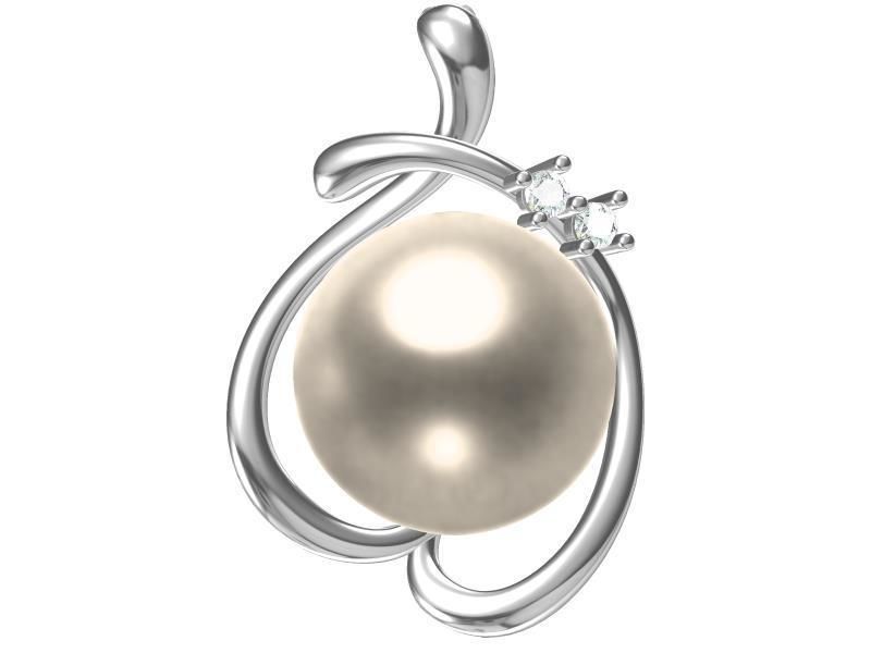 200 Pearl Pendant Jewelry Bulk Collection 3D print model 3D print model_24