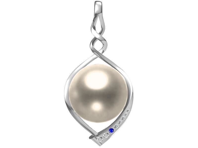 200 Pearl Pendant Jewelry Bulk Collection 3D print model 3D print model_14