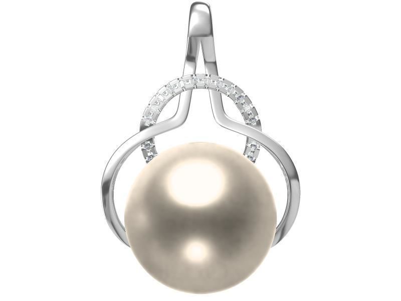200 Pearl Pendant Jewelry Bulk Collection 3D print model 3D print model_22