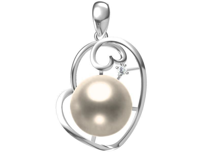 200 Pearl Pendant Jewelry Bulk Collection 3D print model 3D print model_58