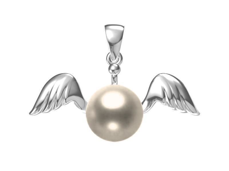 200 Pearl Pendant Jewelry Bulk Collection 3D print model 3D print model_38