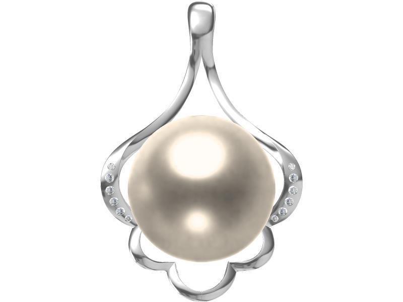 200 Pearl Pendant Jewelry Bulk Collection 3D print model 3D print model_25