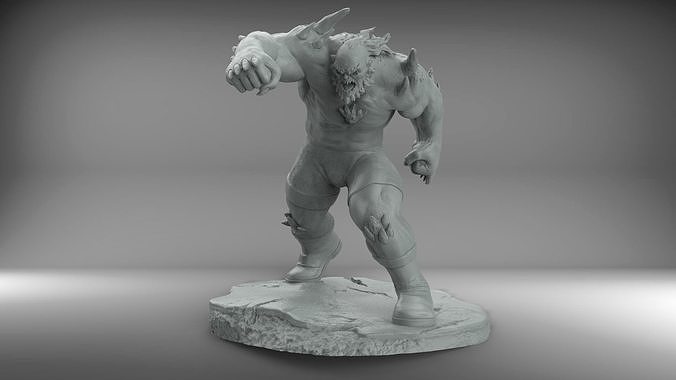 DOOMSDAY - The Death of Superman  3D PRINT MODEL  3D print model