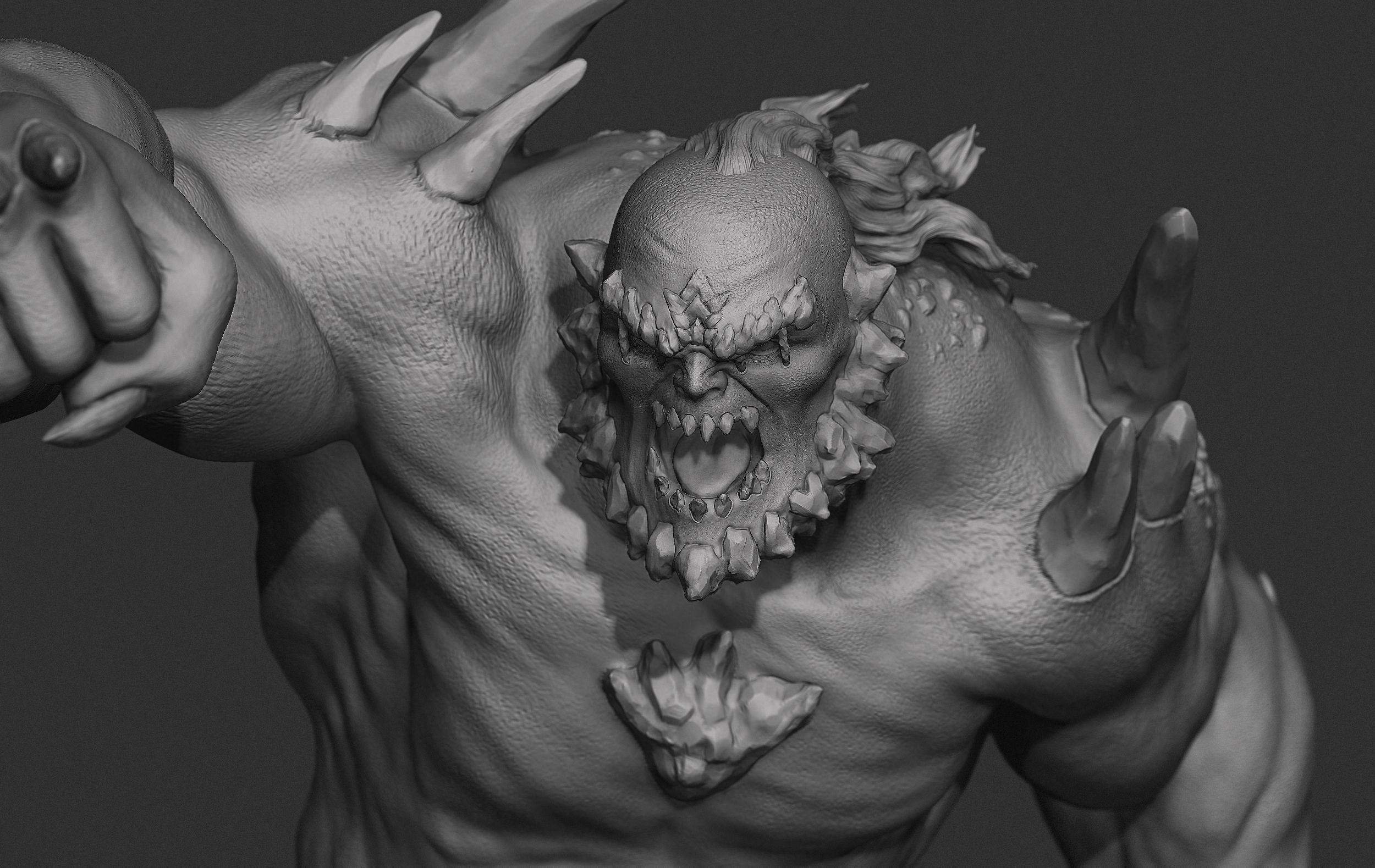 DOOMSDAY - The Death of Superman  3D PRINT MODEL  3D print model_16