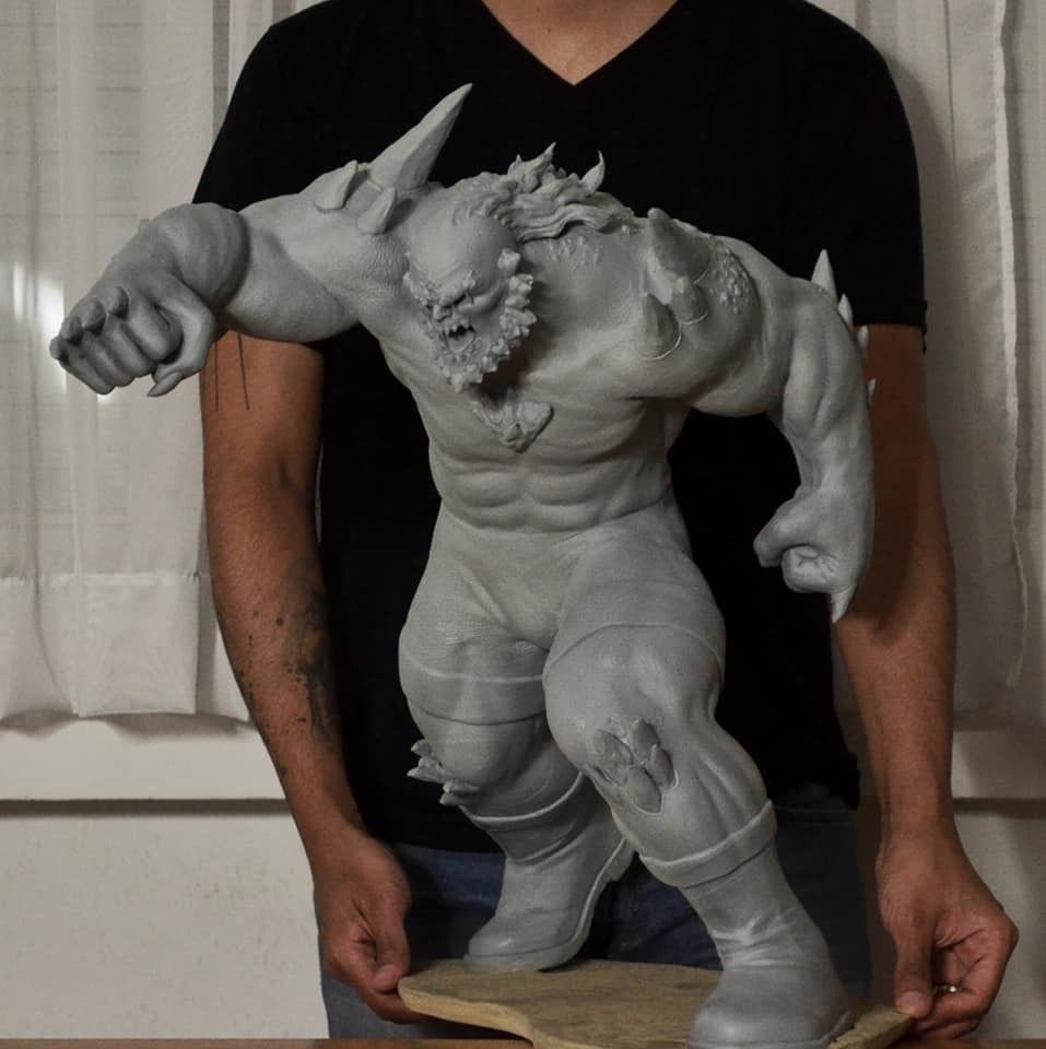 DOOMSDAY - The Death of Superman  3D PRINT MODEL  3D print model_6