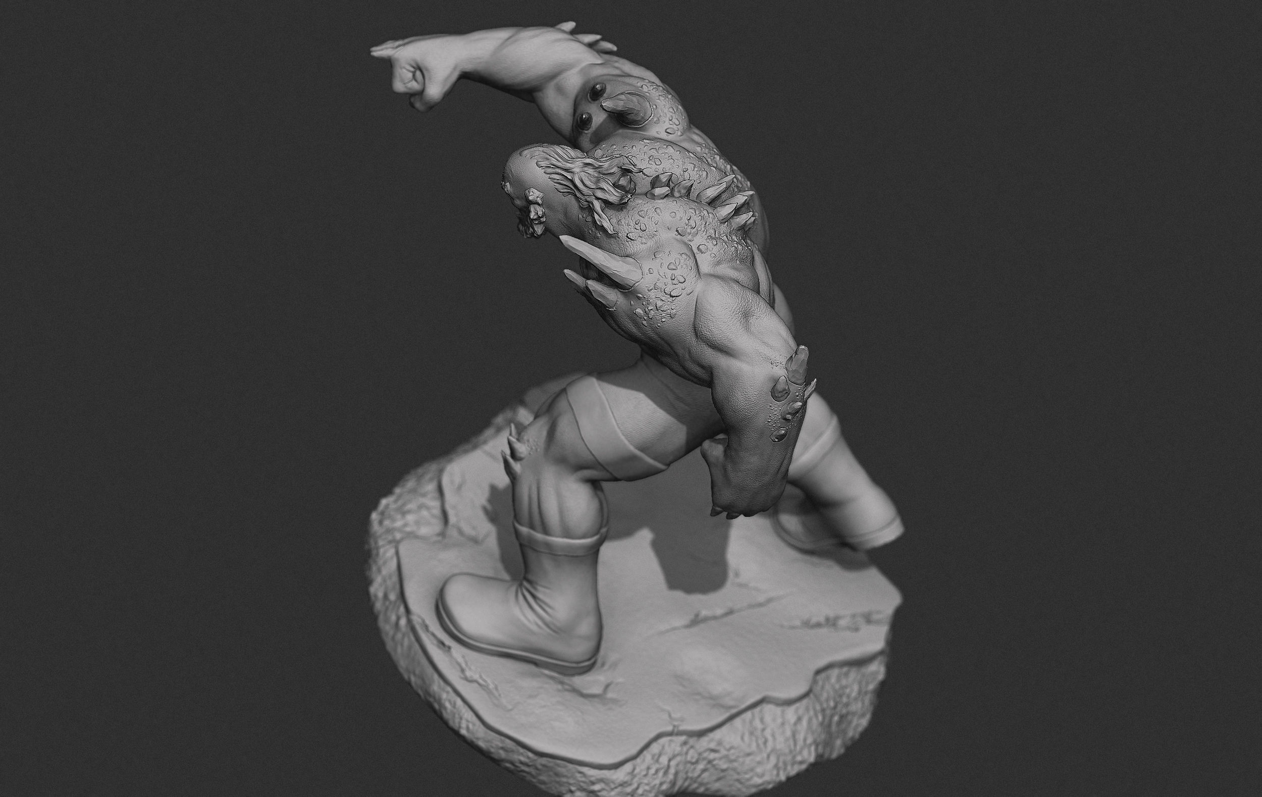 DOOMSDAY - The Death of Superman  3D PRINT MODEL  3D print model_17